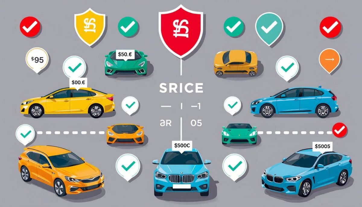 vehicle insurance price comparison